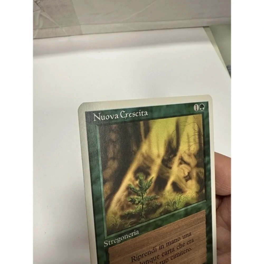 Regrowth Nuova Crescita Italian LP-NM Vintage MtG Magic the gathering RARE‎